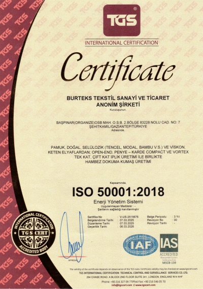 ISO 50001 - Energy Management System