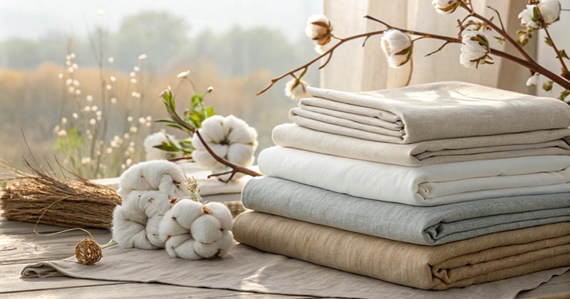 Cotton Linen - Viscose Linen Blends